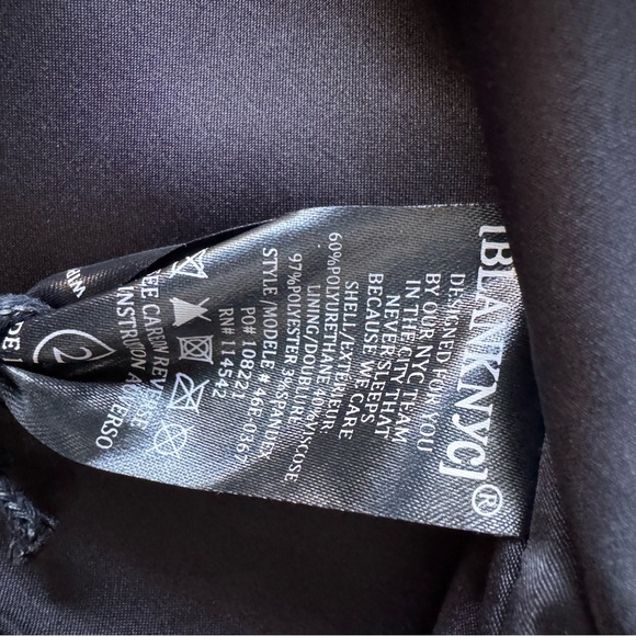 NWT BLANK NYC Faux Leather Mini Skirt - Picture 4 of 4